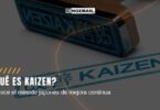 Concepto de Kaizen aplicado a la industria para la mejora continua de procesos y equipos.