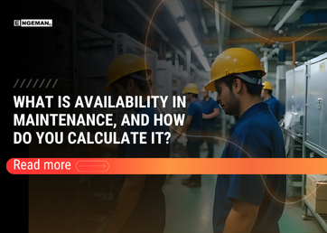 What is availability in maintenance, and how do you calculate it